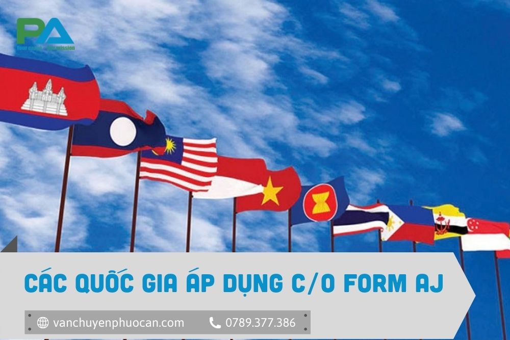 Cac quoc gia ap dung co form aj