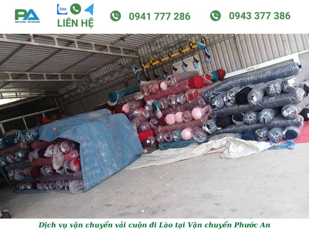 Dịch vụ Vận chuyển vải cuộn đi Lào an toàn, uy tín chi-tiet-dich-vu-van-chuyen-vai-cuon-di-lao-cua-van-chuyen-phuoc-an