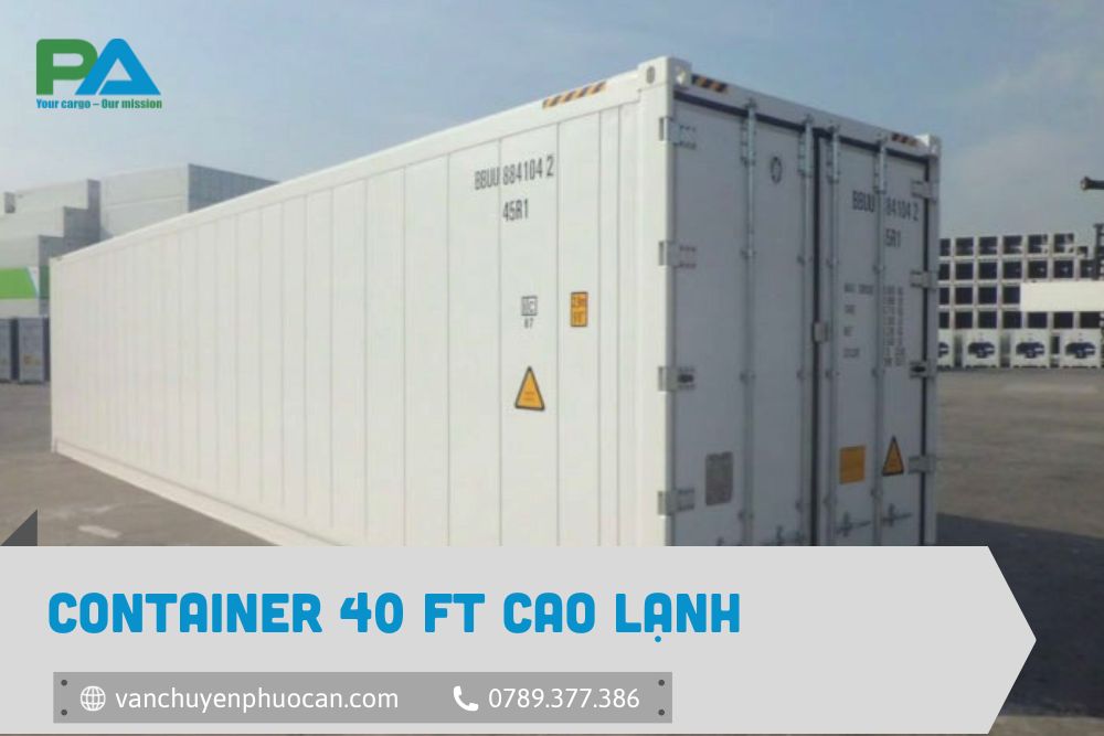 container 40 cao lanh