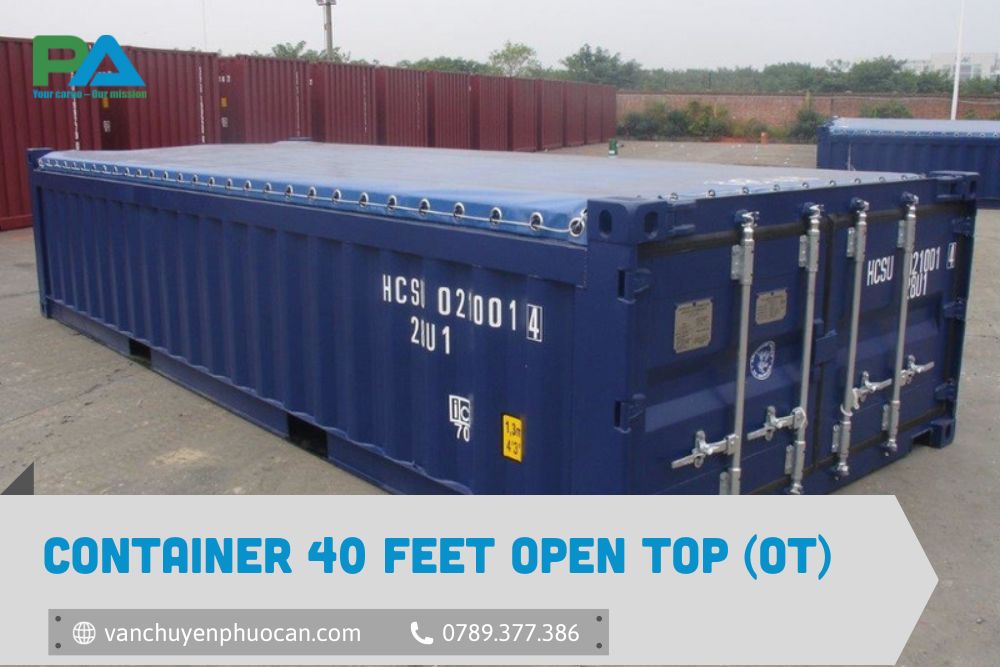 container 40 ft open top