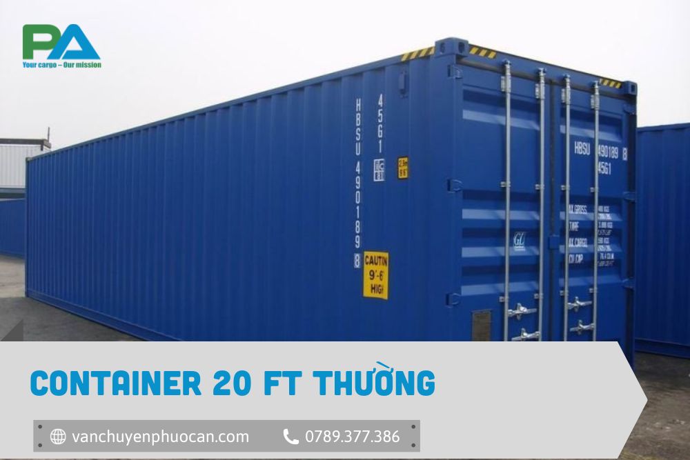 container 20 feet thuong