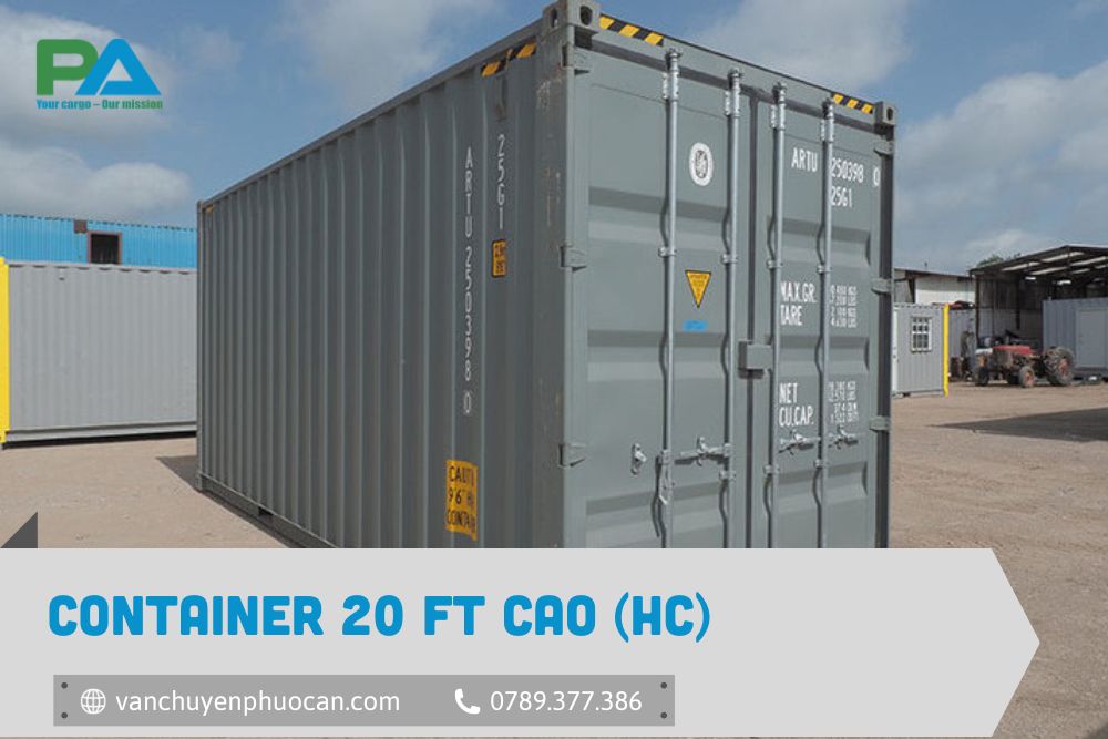 container 20ft cao