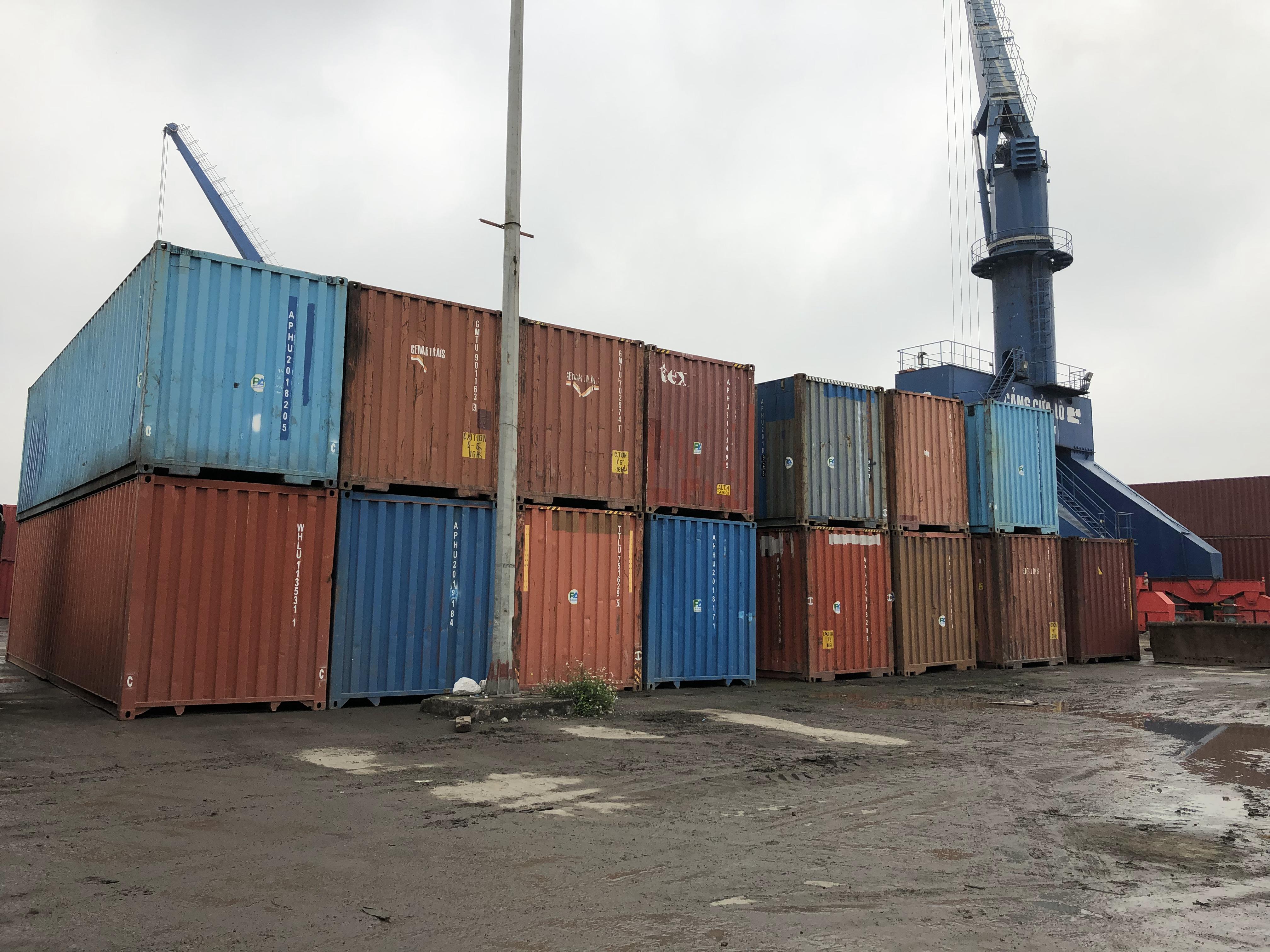 Container chuyển hàng đi Myanmar