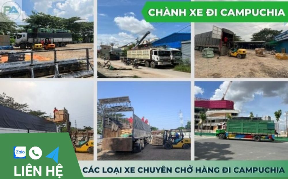 Chành xe đi Campuchia Phnom Penh giá rẻ