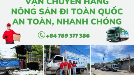 van chuyen hang nong san di toan quoc an toan, nhanh chong